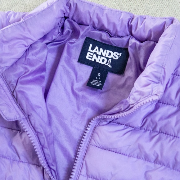 Lands' End Girls Insulated Jacket - Picture 4 of 10